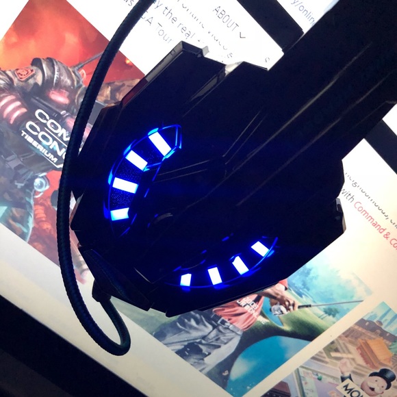 G9000 Stereo Gaming Headset for PS4, PC, Xbox One - Picture 2 of 2